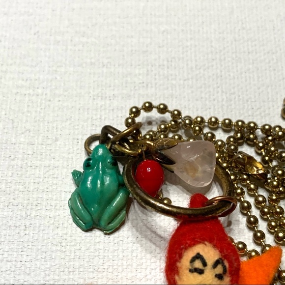 Wizard Necklace Unique one of a kind made with Repurposed Components - Picture 3 of 5